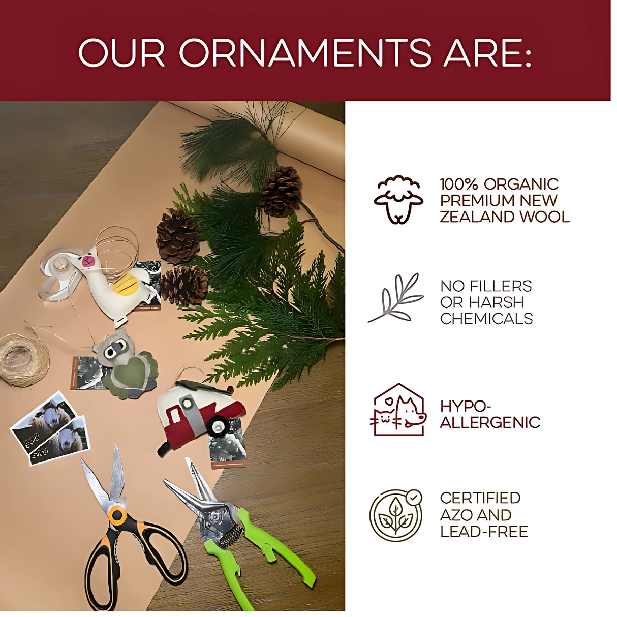 Caroling Mouse Ornament