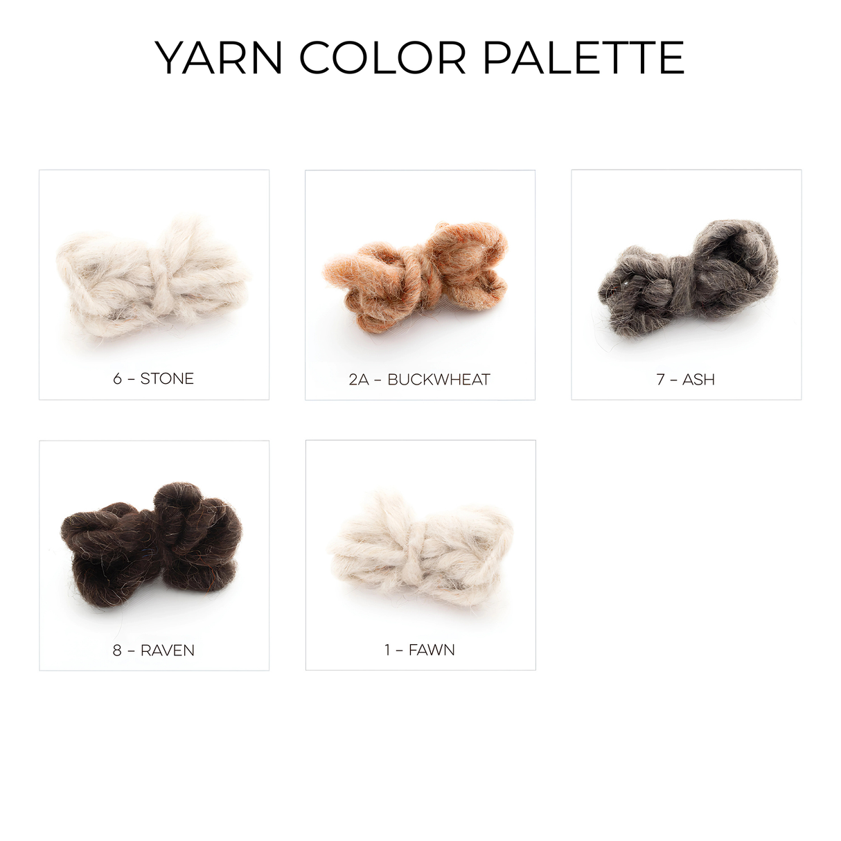 The Peremoha (Victory) Wool Statement Bed Blanket showcases a harmonious palette of Stone, Buckwheat, Ash, Raven, and Fawn Carpathian sheep wool.