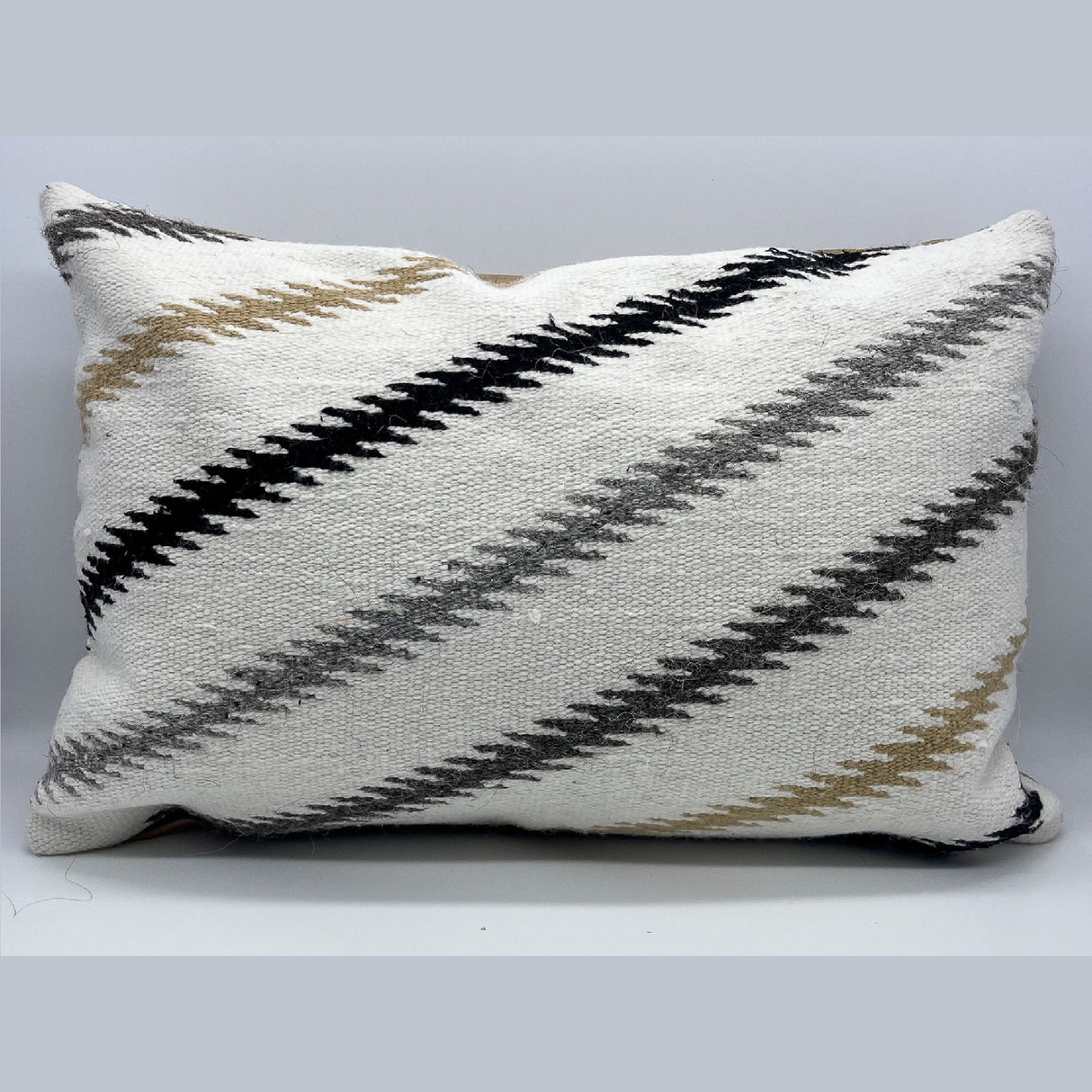 Handwoven Promin (Beam) Wool Pillow