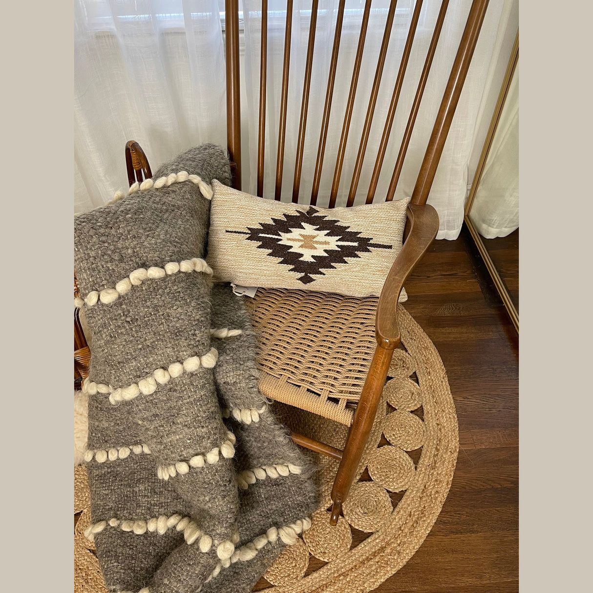 Handwoven Chitki (Crisp) Pillow
