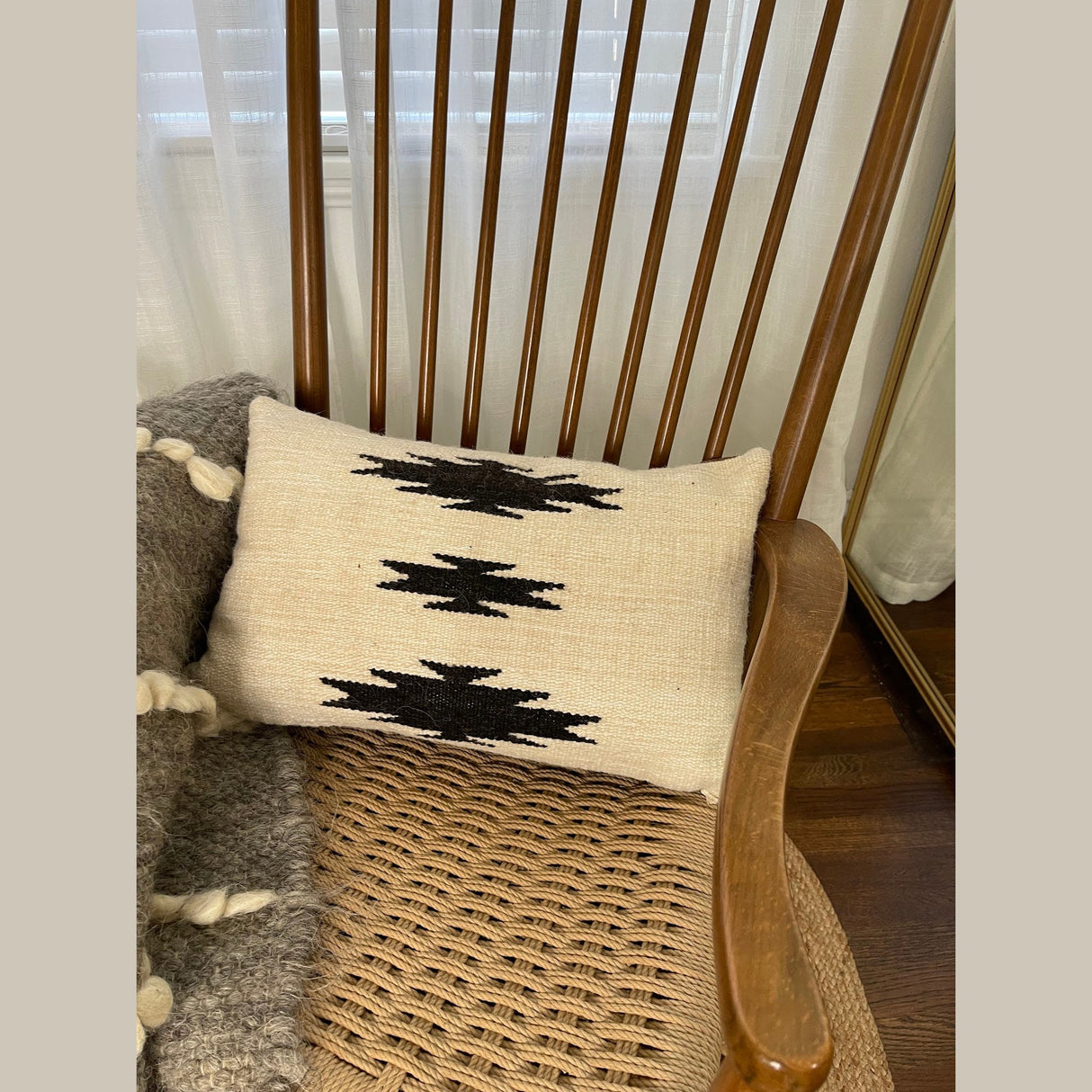 Handwoven Chysto (Pure) Wool Pillow
