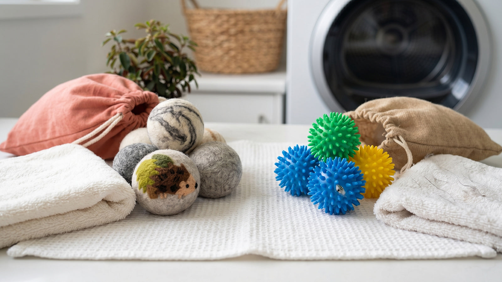 Wool vs. Plastic Dryer Balls: The Difference You Notice