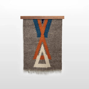 Podyh (Breathe) Wool Statement Throw / Baby Blanket