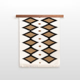 Blazheny (Blissful) Wool Rug / Wall Hanging + Wood Hanger ($240 value)