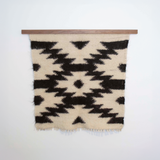 American Walnut Wood Wall Hanging Rug Hangers