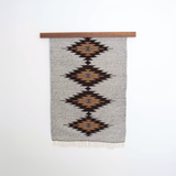 American Walnut Wood Wall Hanging Rug Hangers