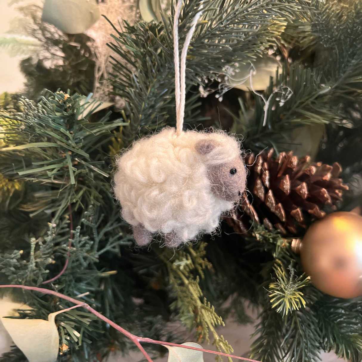 Baby Ewe Ornament