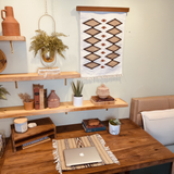 Blazheny (Blissful) Wool Rug / Wall Hanging + Wood Hanger ($240 value)