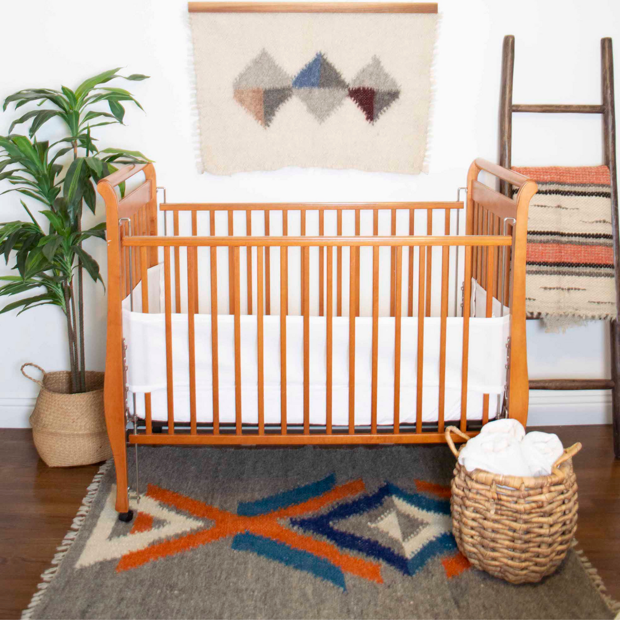 Chudovo (Well) Wool Statement Throw / Baby Blanket