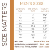 Love Ewe hand-felted organic wool slippers for men; Hand-needled, unique designs; Suede sole