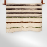 Faino (Fine) Wool Statement Bed Blanket