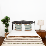 Faino (Fine) Wool Statement Bed Blanket