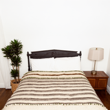 Faino (Fine) Wool Statement Bed Blanket