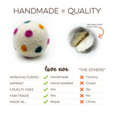 Love Ewe Handmade Felt Pet Toys for Cats, Kittens, Dogs, Small Pets: Hook, Line & Jingle