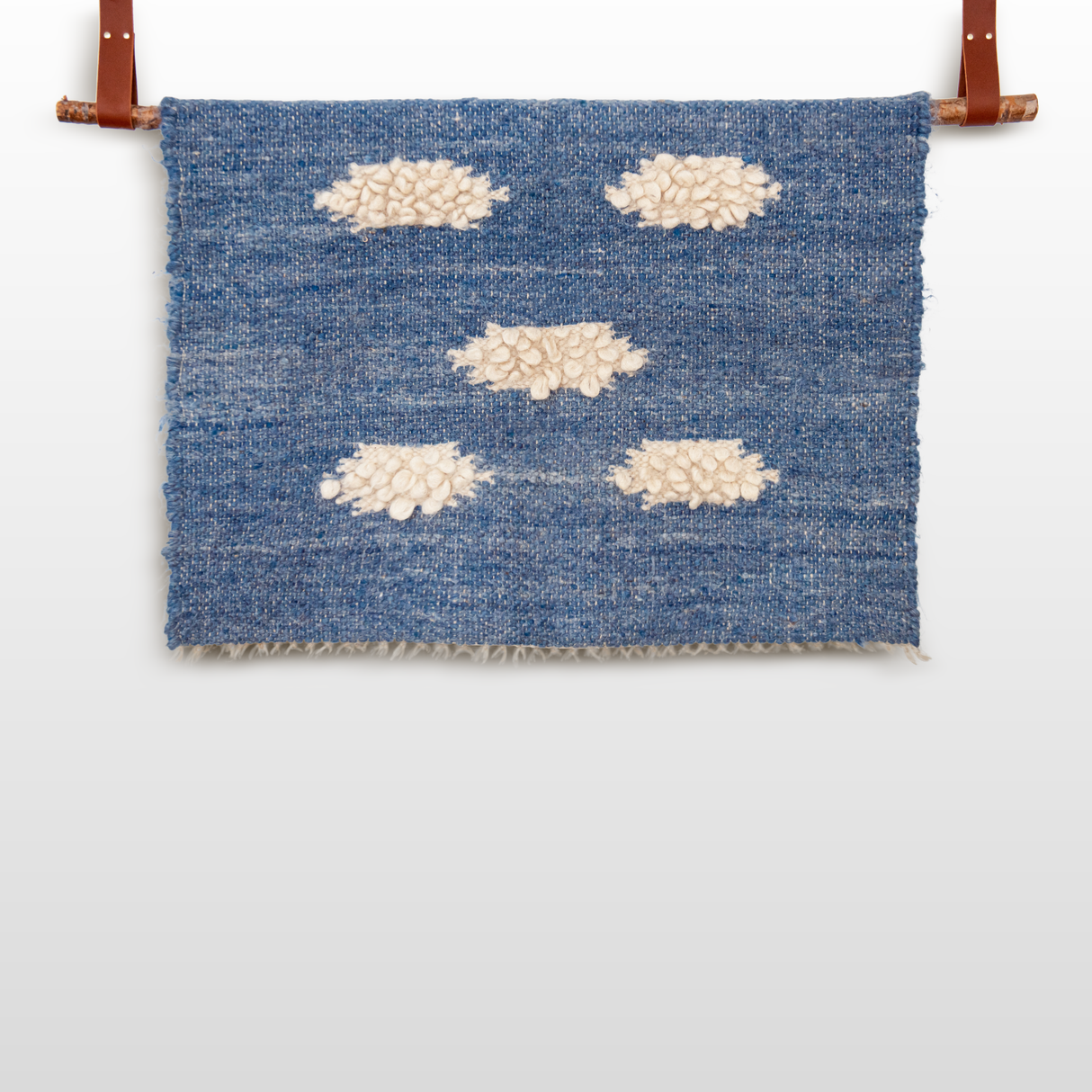 Khmara (Cloud) Wool Statement Throw / Baby Blanket