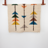 Lis (Forest) Wool Statement Throw / Baby Blanket