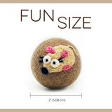 Love Ewe Handmade Felt Pet Toys for Cats, Kittens, Dogs, Small Pets: Planet Friendly, Natural Dye, Pack of 3, Cat / Mouse, Bird / Fish, Duck / Bunny, Butterfly / Dragonfly or Bee / Flower