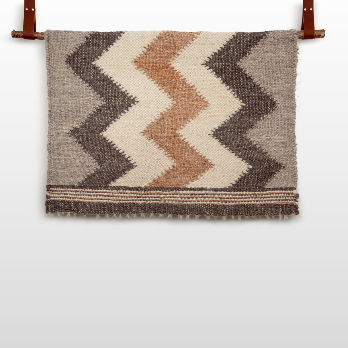 Myr (Peace) Wool Statement Throw / Baby Blanket