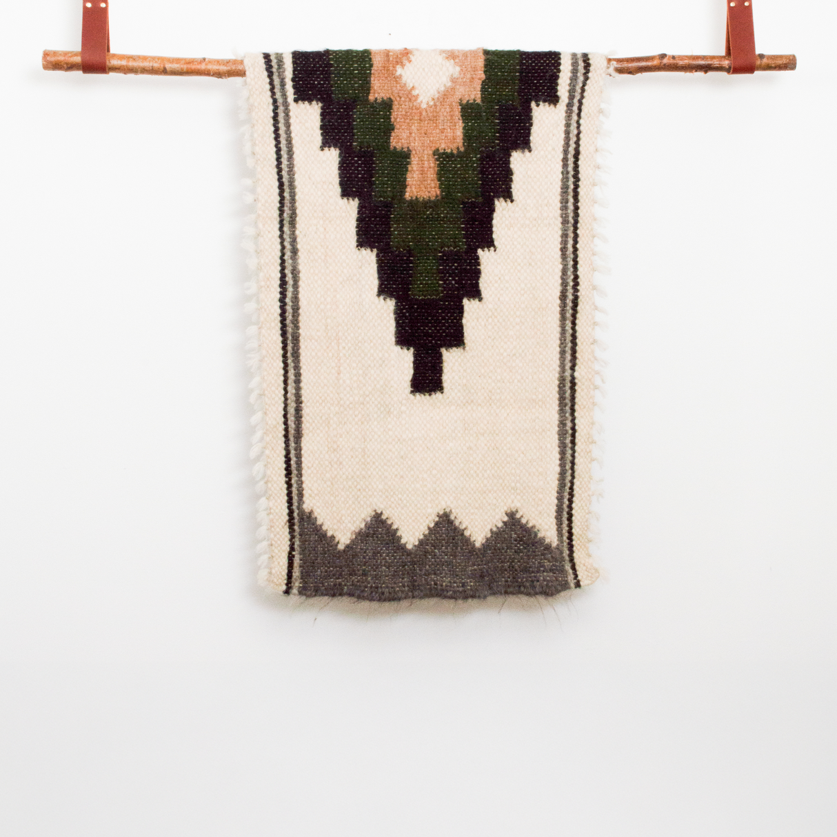 Myr (Peace) Wool Bed / Couch Runner