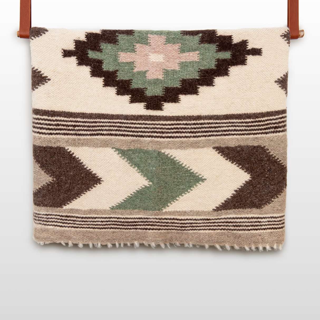 Myr (Peace) Wool Statement Bed Blanket