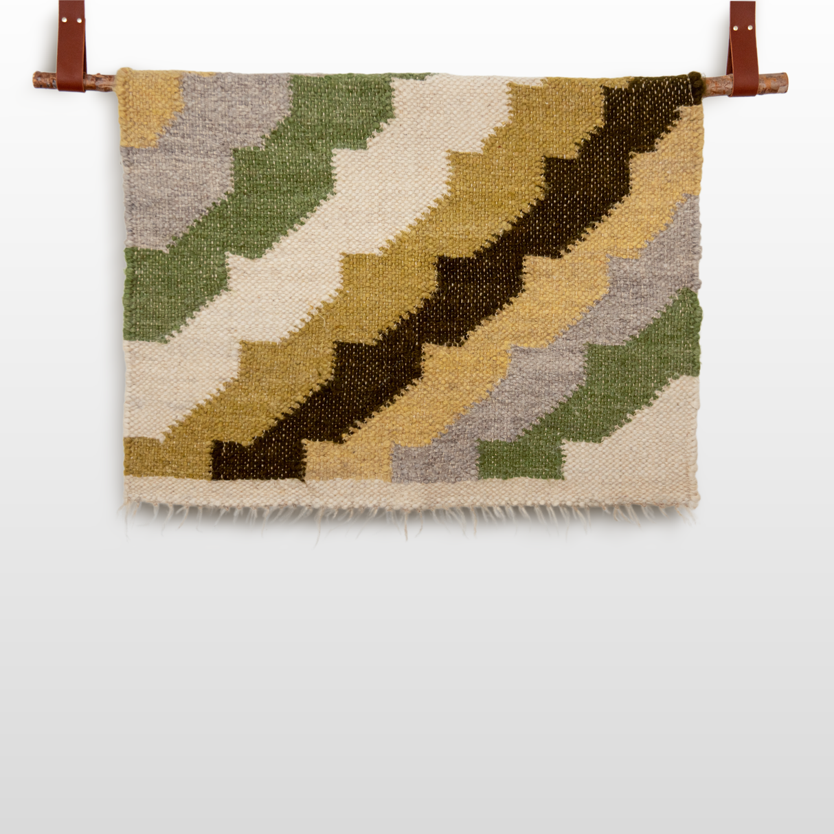 Sontse (Sun) Wool Statement Throw / Baby Blanket