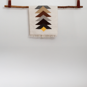 Strilka (Arrow) Wool Rug / Wall Hanging