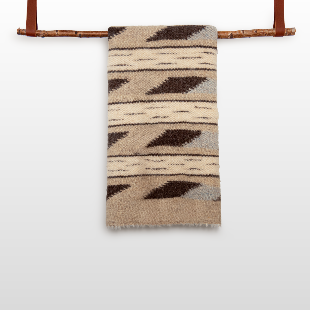 Tak (Yes) Wool Statement Bed Blanket