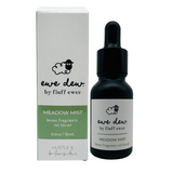 Ewe Dew by Fluff Ewes Meadow Mist Laundry, Home Fragrance + Aromatherapy Essential Oil Blend for Wool Dryer Balls or Oil Diffuser, 0.5 fl oz/15mL (Light, Fresh Floral)