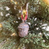 Vintage Handmade Pahāḍa Goat & Sheep's Bell Ornament From Himalayan Mountains of Nepal and Tibet;