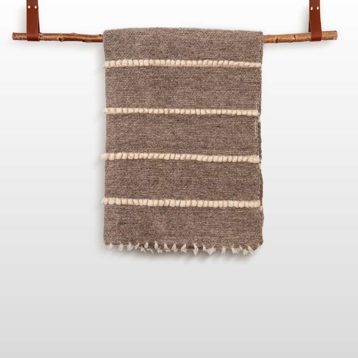 Vivtsi (Sheep) Wool Statement Throw / Baby Blanket