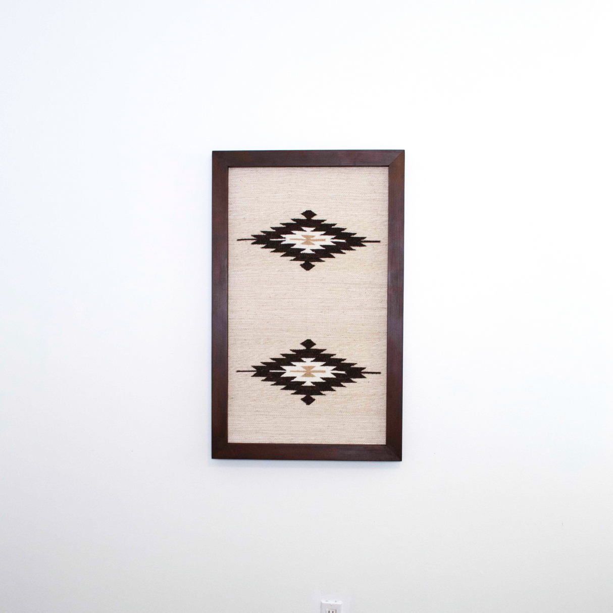 Wool Rug Framed Wall Art