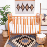 Zirka (Star) Wool Statement Throw / Baby Blanket
