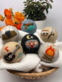 Fluff Ewes "Are we there yet?" Premium Wool Dryer Balls: 6 Pack, Natural Fabric Softener, Eco-friendly