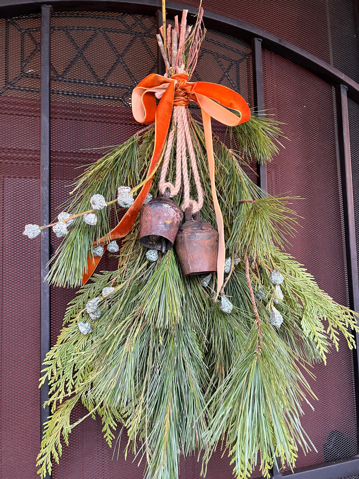 Vintage Handmade Pahāḍa Yak, Goat & Sheep's Bells from Himalayan Mountains of Nepal and Tibet; Christmas Ornament, Wreath Decor, Sound Bath