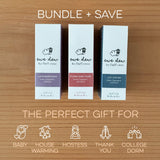 Fluff Ewes "Are we there yet?" Premium Wool Dryer Balls: 6 Pack, Natural Fabric Softener, Eco-friendly