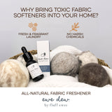 Ewe Dew by Fluff Ewes Cottontail Home Fragrance + Aromatherapy Essential Oil Blend for Wool Dryer Balls or Diffuser, 0.5oz (Clean & Crisp)