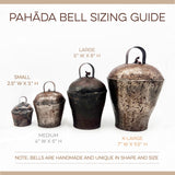 Vintage Handmade Pahāḍa Yak, Goat & Sheep's Bells from Himalayan Mountains of Nepal and Tibet; Christmas Ornament, Wreath Decor, Sound Bath