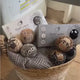 Pair of Fluff Ewes Natural Wool Dryer Balls 3 Pack for Darks & 3 Pack for Lights/Whites Bundle (58 USD value) - Whites/Lights & Darks Dryer Ball Pair
