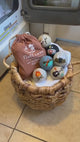 Fluff Ewes "Are we there yet?" Premium Wool Dryer Balls: 6 Pack, Natural Fabric Softener, Eco-friendly