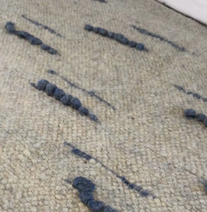 Horoshy (Kind) Wool Statement Bed Blanket