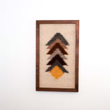 Strilka (Arrow) Wool Framed Wall Art