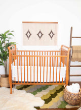 Sontse (Sun) Wool Statement Throw / Baby Blanket