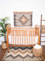 Myr (Peace) Wool Statement Throw / Baby Blanket