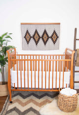 Myr (Peace) Wool Statement Throw / Baby Blanket