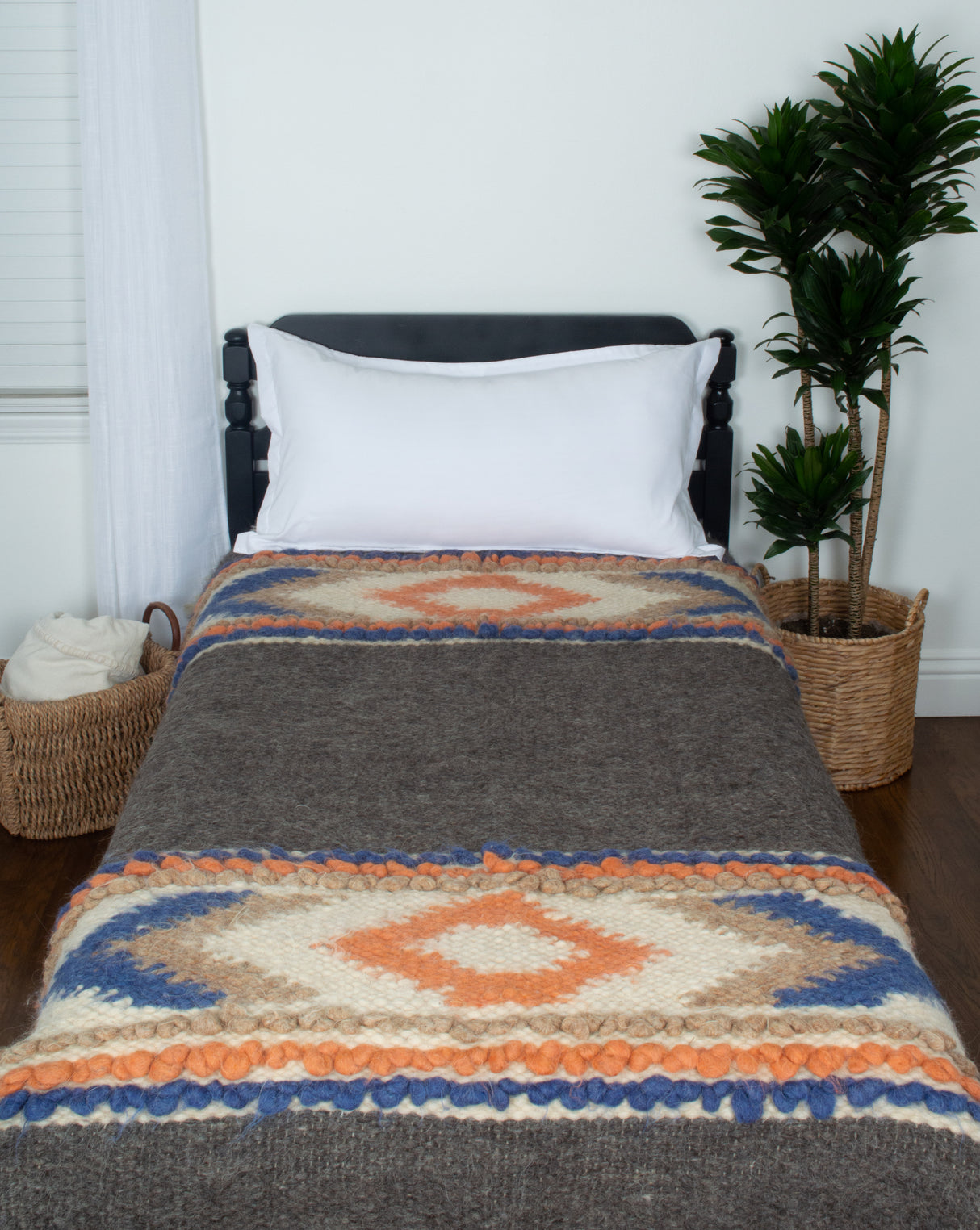 Tkach (Weaver) Wool Statement Bed Blanket