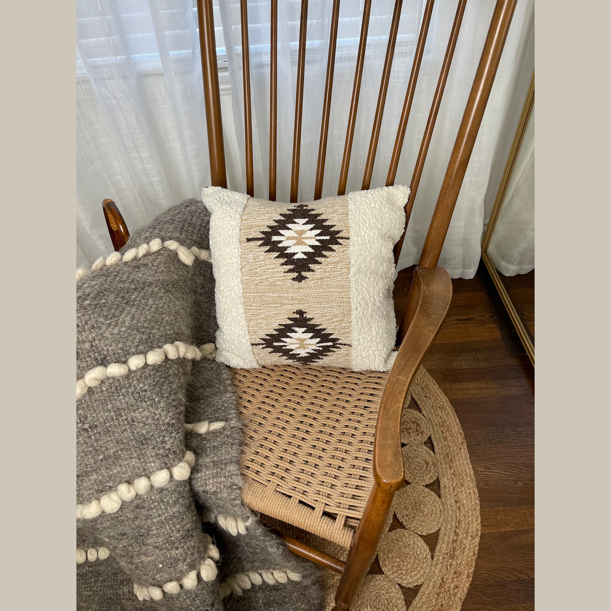 Handwoven Chitki (Crisp) Pillow