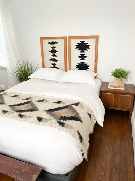 Iskara (Spark) Wool Bed / Couch Runner