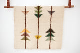 Lis (Forest) Wool Statement Throw / Baby Blanket