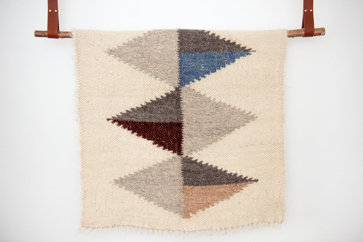 Harmonia (Harmony) Wool Statement Throw / Baby Blanket