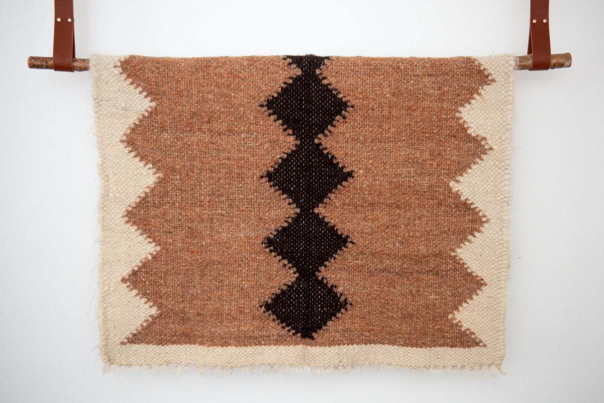 Druh (Friend) Wool Statement Throw / Baby Blanket